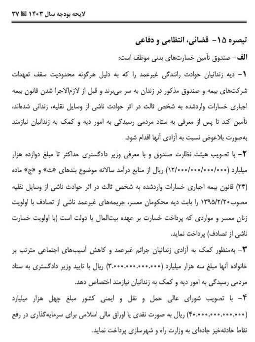 صندوق تامین خسارت‎های بدنی